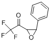 Ethanone, 2,2,2-trifluoro-1-(3-phenyloxiranyl)- (9CI) Struktur