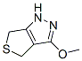 1H-Thieno[3,4-c]pyrazole,  4,6-dihydro-3-methoxy- Struktur