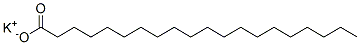 potassium icosanoate Struktur