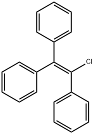 chlorotriphenylethylene  Struktur