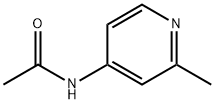 Acetamide,N-(2-methyl-4-pyridinyl)- Struktur