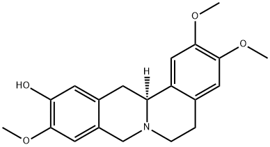 (S)-Tetrahydropalmatrubine Struktur