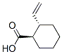 Cyclohexanecarboxylic acid, 2-ethenyl-, trans- (9CI) Struktur