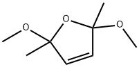 2,5-dihydro-2,5-dimethoxy-2,5-dimethylfuran Structure