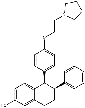 Lasofoxifene Struktur