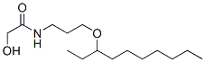 2-HYDROXY-N-((3-DECYLOXY)PROPYL)ACETAMIDE Struktur