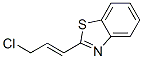 Benzothiazole, 2-(3-chloro-1-propenyl)-, (E)- (9CI) Struktur
