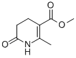 METHYL 1,4,5,6-TETRAHYDRO-2-METHYL-6-OXOPYRIDINE-3-CARBOXYLATE Struktur