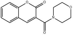 3-(Morpholinocarbonyl)coumarin Struktur