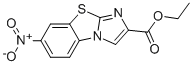 7-NITROIMIDAZO[2,1-B]BENZOTHIAZOLE-2-CARBOXYLIC ACID ETHYL ESTER Struktur