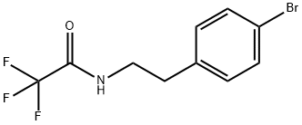 N-(4-BROMOPHENETHYL)-2,2,2-TRIFLUOROACETAMIDE Struktur