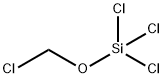 (Chloromethoxy)trichlorosilane Struktur