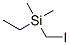 Ethyl(iodomethyl)dimethylsilane Struktur