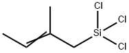 Trichloro(2-methyl-2-butenyl)silane Struktur