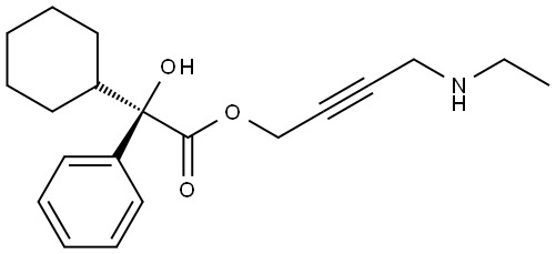 (R)-DESETHYL OXYBUTYNIN HCL Struktur