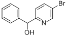 (5-BROMO-PYRIDIN-2-YL)-PHENYL-METHANOL Struktur