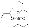 Silicic acid hydrogen tris(1-methylpropyl) ester Struktur