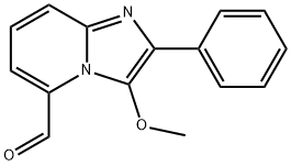 2-(3-METHOXY-PHENYL)-IMIDAZO[1,2-A]PYRIDINE-3-CARBOXALDEHYDE Struktur