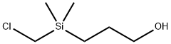 3-((chloroMethyl)diMethylsilyl)propan-1-ol Struktur