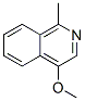 Isoquinoline, 4-methoxy-1-methyl- (9CI) Struktur