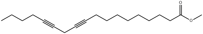 10,13-Octadecadiynoic acid methyl ester Struktur