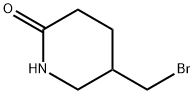 5-(Bromomethyl)piperidin-2-one Struktur