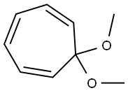 Tropone dimethyl acetal Struktur