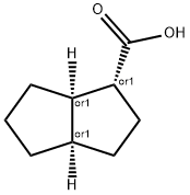 CIS-BICYCLO(3.3.0)OCTANE-2-CARBOXYLIC Struktur