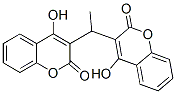 3,3'-ethylidenebis[4-hydroxy-2-benzopyrone] Struktur