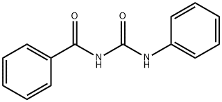 1-Benzoyl-3-phenylurea Struktur