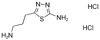 5-(3-aminopropyl)-1,3,4-thiadiazol-2-amine(SALTDATA: 2HCl) Struktur