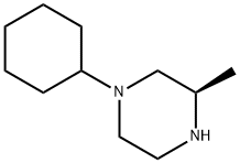 (R)-1-CYCLOHEXYL-3-METHYL-PIPERAZINE Struktur