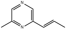 2-Methyl-6-[(E)-1-propenyl]pyrazine Struktur