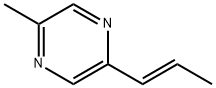 2-Methyl-5-[(E)-1-propenyl]pyrazine Struktur