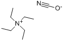 TETRAETHYLAMMONIUM CYANATE Struktur