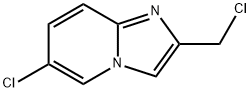 6-CHLORO-2-(CHLOROMETHYL)IMIDAZO[1,2-A]PYRIDINE Struktur