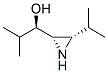 2-Aziridinemethanol,alpha,3-bis(1-methylethyl)-,[2S-[2alpha(S*),3alpha]]-(9CI) Struktur