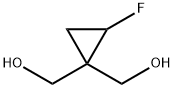 (2-fluorocyclopropane-1,1-diyl)dimethanol Struktur