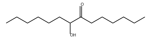 8-hydroxytetradecan-7-one Struktur