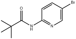 N-(5-bromo-pyridin-2-yl)-2,2-dimethyl-propionamide Struktur