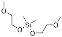 6,6-dimethyl-2,5,7,10-tetraoxa-6-silaundecane Struktur