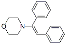 4-(1,2-Diphenylethenyl)morpholine Struktur