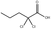 2,2-DICHLOROPENTANOIC ACID Struktur