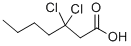 2,2-DICHLOROHEXANOIC ACID Struktur