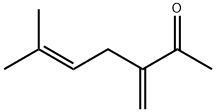 5-Hepten-2-one, 6-methyl-3-methylene- (9CI) Struktur