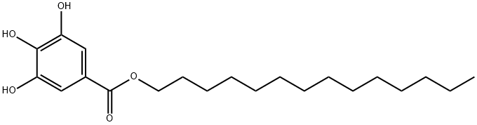 MYRISTYL GALLATE Struktur