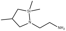 N-AMINOETHYL-AZA-2,2,4-TRIMETHYLSILACYCLOPENTANE Struktur