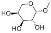 Methyl β-L-Arabinopyranoside Struktur