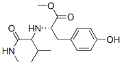 L-Tyrosine, N-[2-methyl-1-[(methylamino)carbonyl]propyl]-, methyl ester (9CI) Struktur