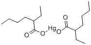 MERCURIC ETHYLHEXOATE Struktur